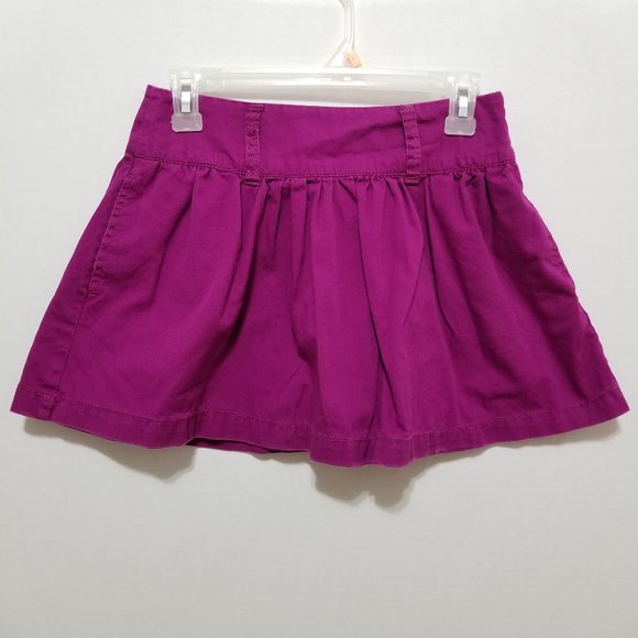 OP skirt 3 solid color pull on pockets mini 100% cotton summer - Picture 1 of 13